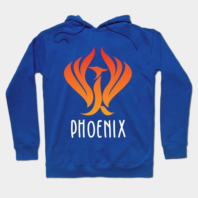 Phoenix Hoodie by BlueZenStudio